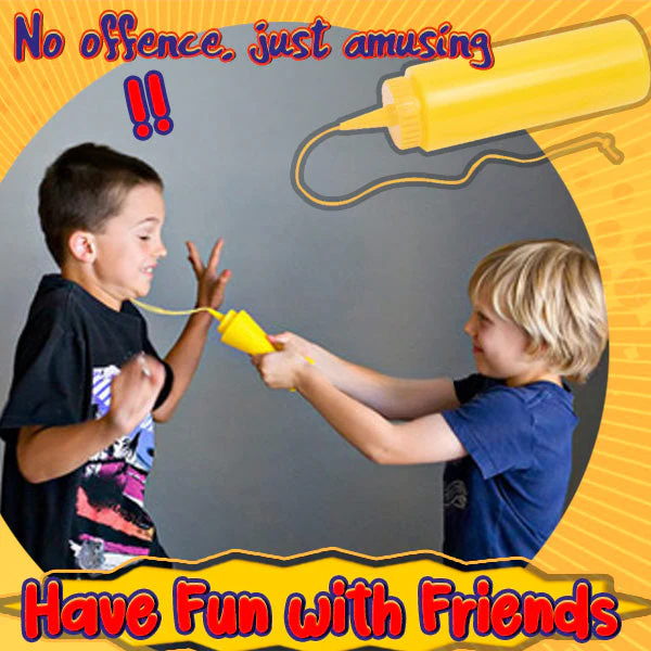 Squeeze-Surprise Ketchup Prank Bottle