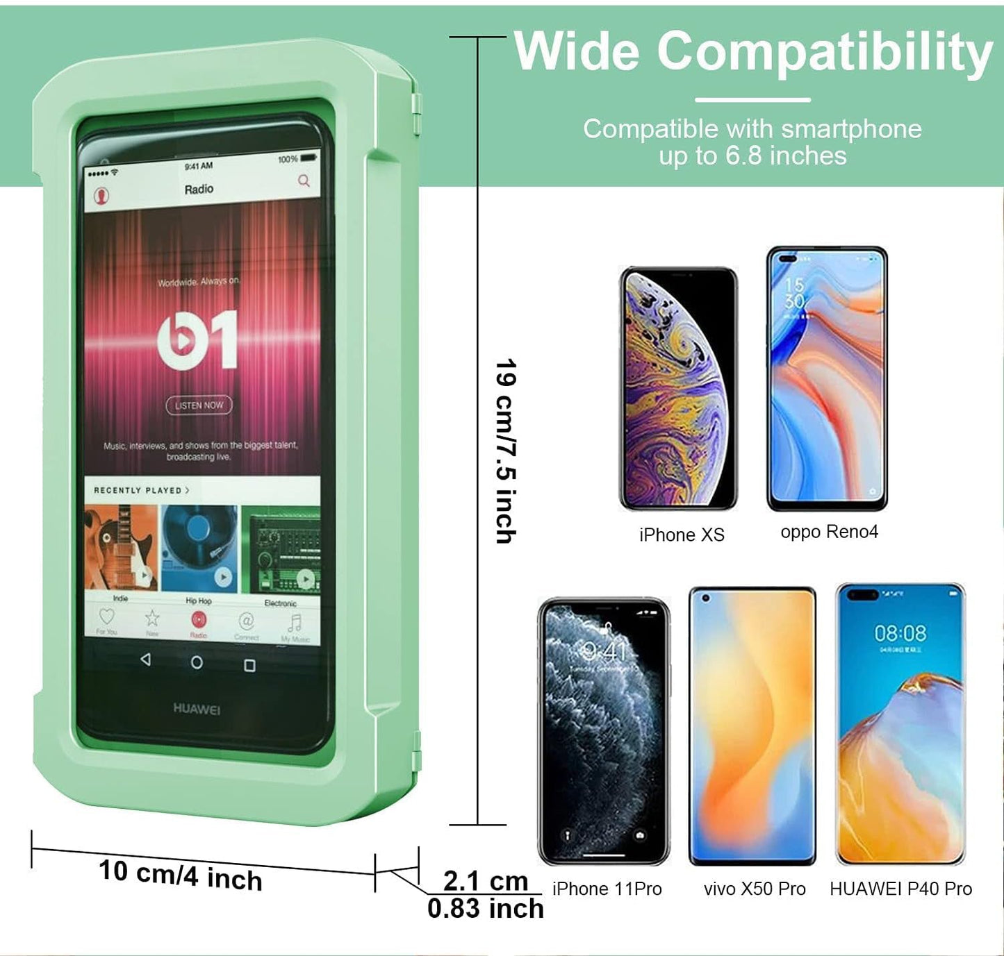 Rotatable Shower Phone Holder